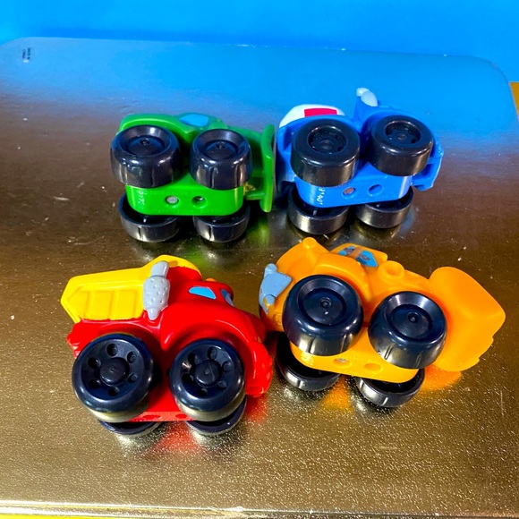 TONKA LIL CHUCK & FRIENDS VTG 2008 WHEEL PALS VEHICLES BUNDLE OF 4 - Picture 4 of 10